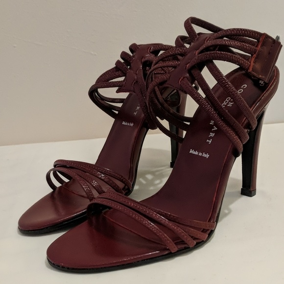 NEW COLIN STUART * ANKLE STRAP HEEL - Picture 4 of 8